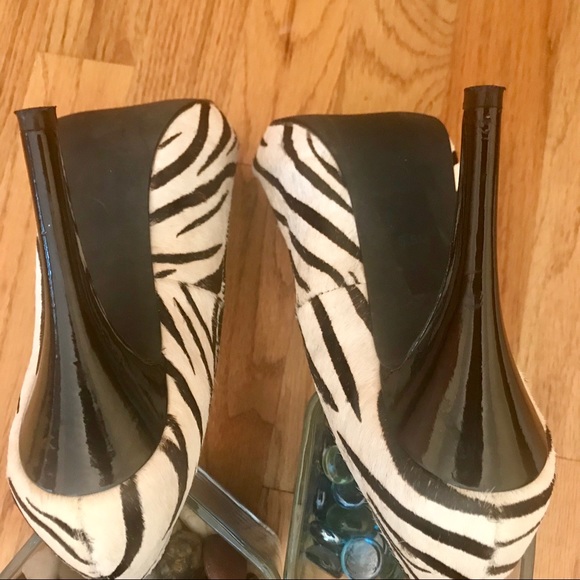 Alisha Hill Zebra Print Pumps - Picture 7 of 8